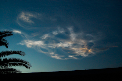 STS117 June 8 2007 Noctilucent Cloud