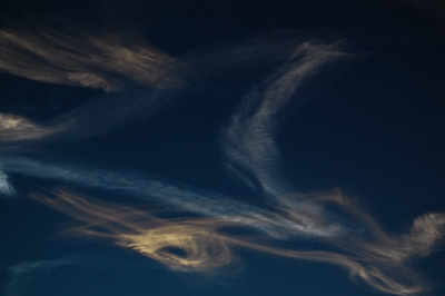 STS117 June 8 2007 Noctilucent Cloud