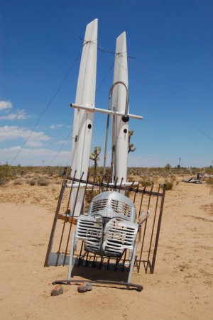 Noah Purifoy's art.