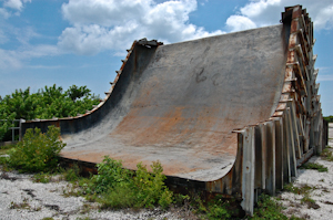 Flame Deflector, Launch Complex 34, Cape Canaveral Air Force Station.