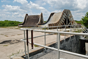 Flame Deflector, Launch Complex 34, Cape Canaveral Air Force Station.