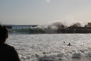 Crashboat Puerto Rico, parting of the waters.