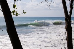 Weirdly beautiful wave distortions at Gas Chamber's.